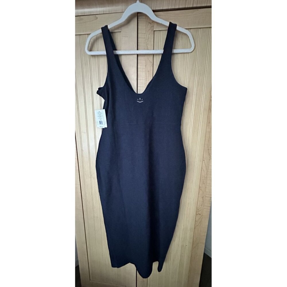 Beyond Yoga Womens Activewear Sleeveless V-Neck Tank Dress Navy Blue Size M $122 - Picture 7 of 9